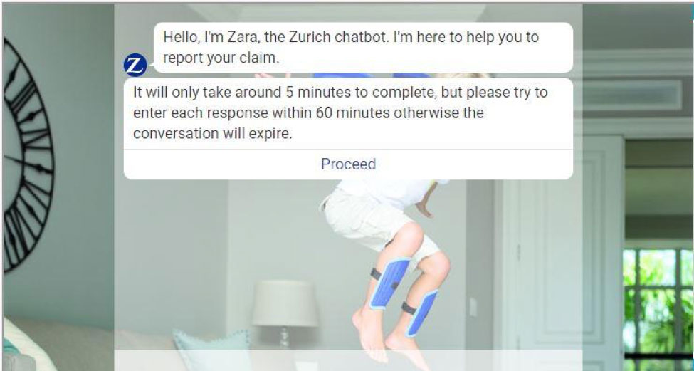Zara the Zurich Insurance Chatbot